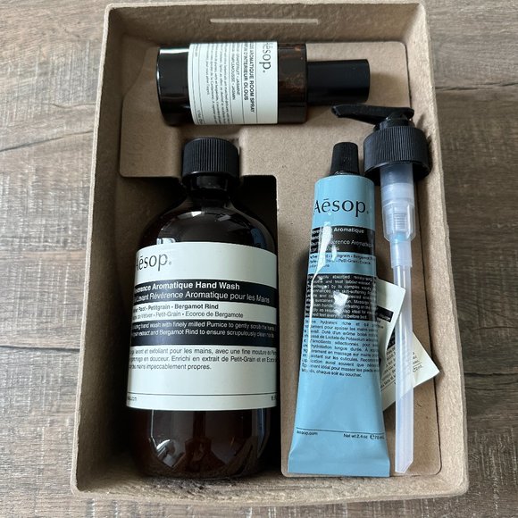 Aesop Skincare Brand New Aesop Hand Washhand Balmroom Spray Set
